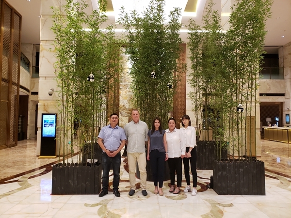 2019年6月 俄罗斯PROTON-ELECTROTEX Semenov先生访问上海齐聪电子有限公司